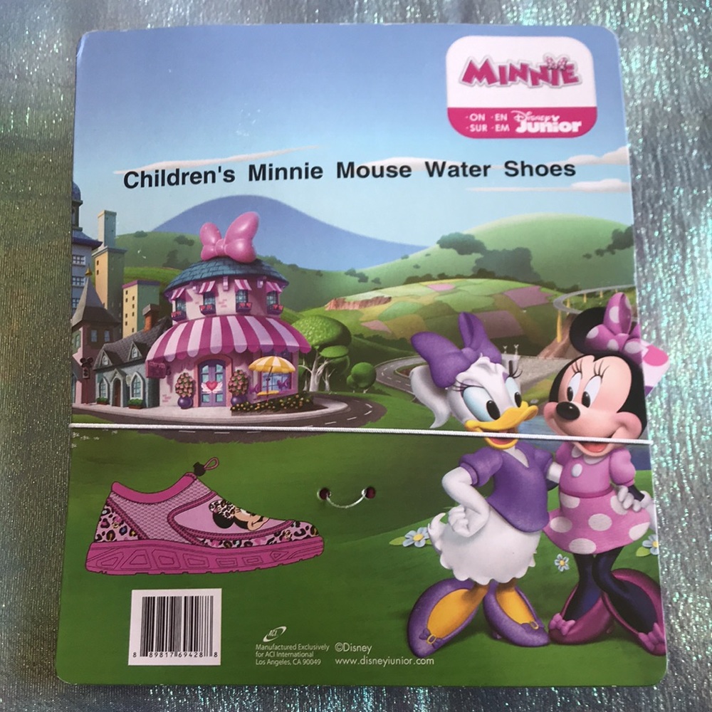 3/$50 Disney Junior Minnie Mouse Water Shoes - Picture 2 of 3